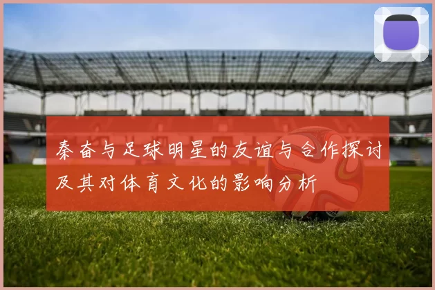 秦奋与足球明星的友谊与合作探讨及其对体育文化的影响分析