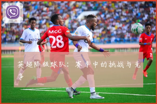 英超降级球队：赛季中的挑战与竞争